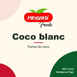 Coco blanc Mossani Foods – Farine de coco
