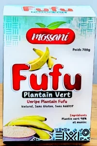 Fufu plantain vert Mossani