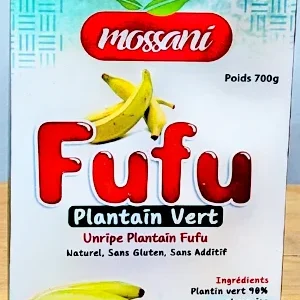 Fufu plantain vert Mossani